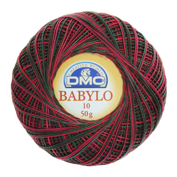 babylo 10 dmc 50g - kol.4519 jingle bells babylo 10 dmc 50g - kol.4519 jingle bells
