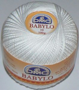 babylo dmc 10 kol. b5200 - �nie�nobia�y - 100g
