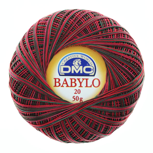 babylo 20 dmc 50g - kol.4519 jingle bells babylo 20 dmc 50g - kol.4519 jingle bells
