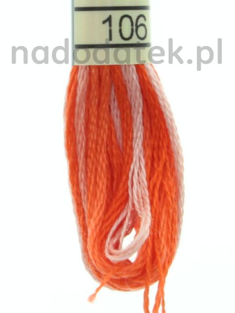 mulina cieniowana dmc 106