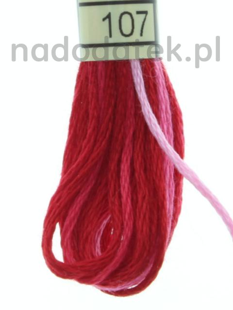 mulina cieniowana dmc 107