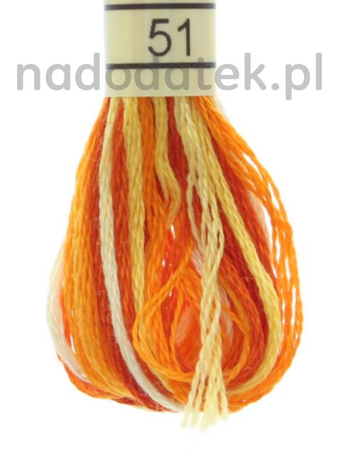 mulina cieniowana dmc 51