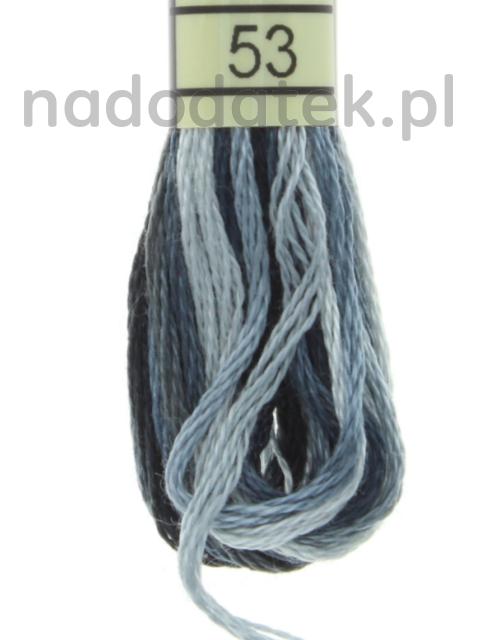 mulina cieniowana dmc 53