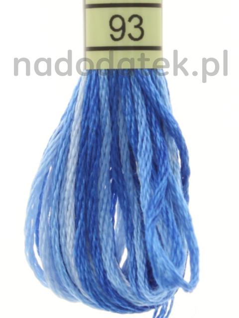 mulina cieniowana dmc 93