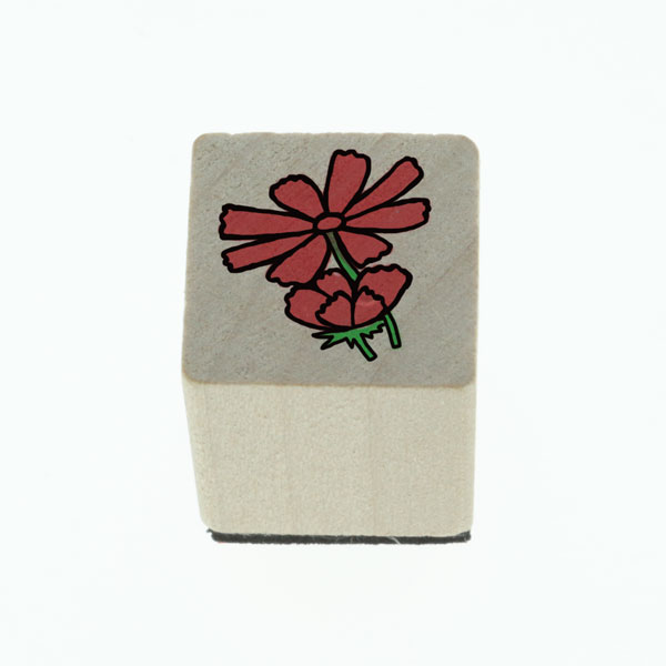 stempelek 2x2cm - kwiatek stempelek 2x2cm - kwiatek