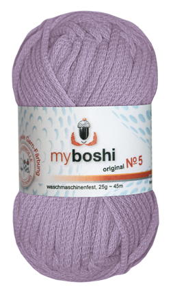 włóczka myboshi nr5 kol561 - fioletowa jasna włóczka myboshi nr5 kol561 - fioletowa jasna