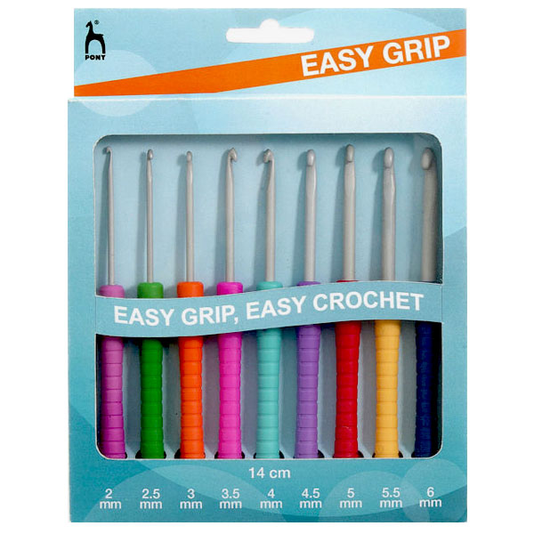 komplet szydełek pony - 9 sztuk komplet szydełek pony - 9 sztuk