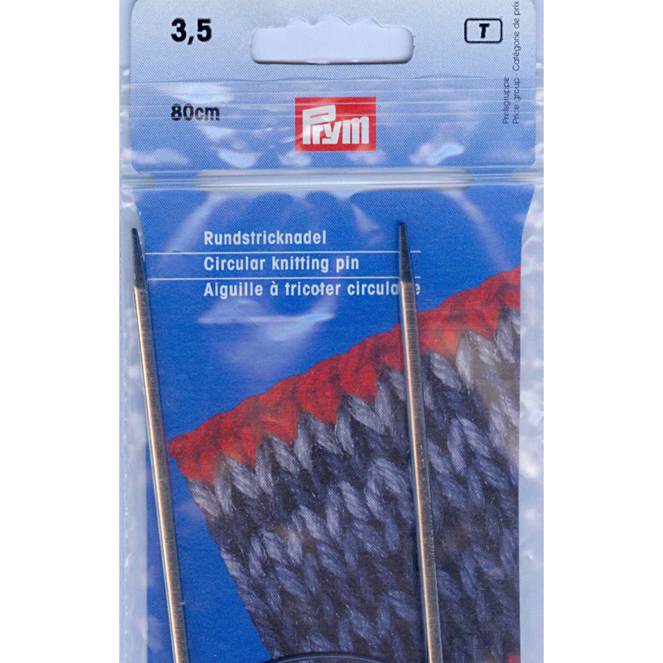druty stalowe na �y�ce 3,5 - prym 212134 - 80cm