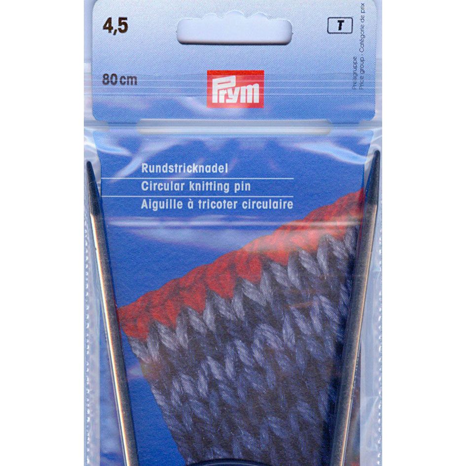 druty stalowe na �y�ce 4,5 - prym 212154 - 80cm