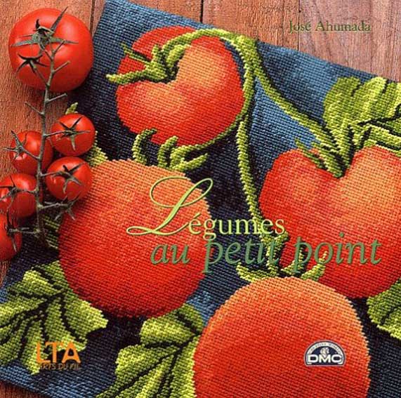 legumes au petit point. dmc -  ref. 12950-1