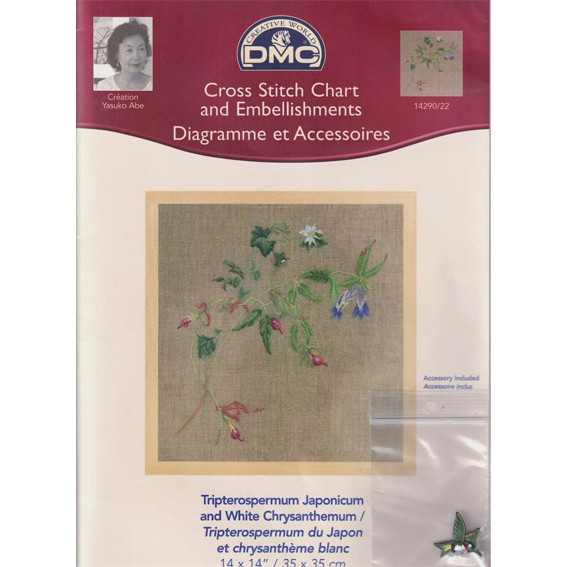 Wzory DMC 14290 + zawieszka netalowy koliber