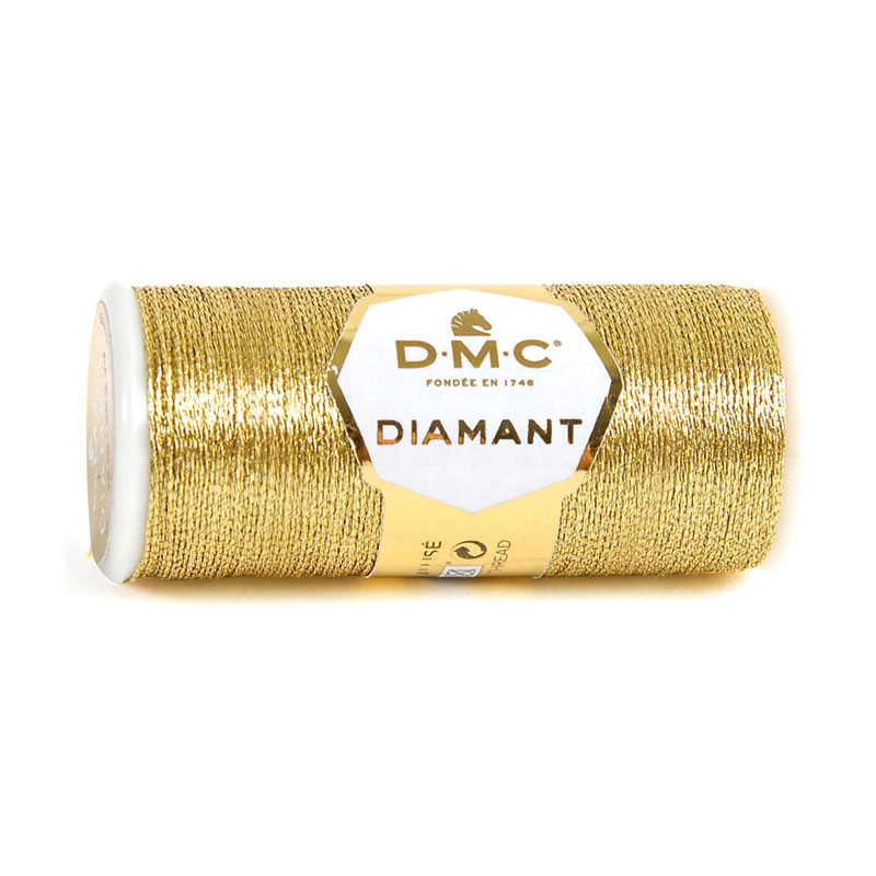 Nici metalizowane DMC Diamant kol.3821 - 35m