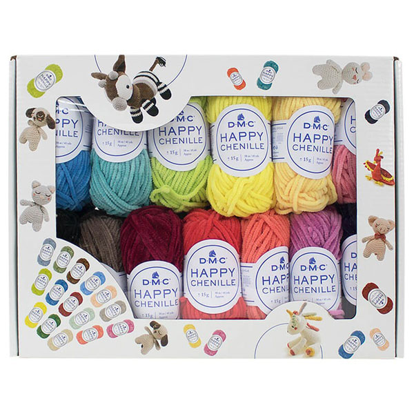 włóczka dmc happy chenille 8143 zestaw włóczka dmc happy chenille 8143 zestaw