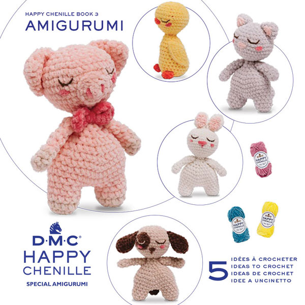 książeczka z wzorami dmc happy chenille book3 książeczka z wzorami dmc happy chenille book3