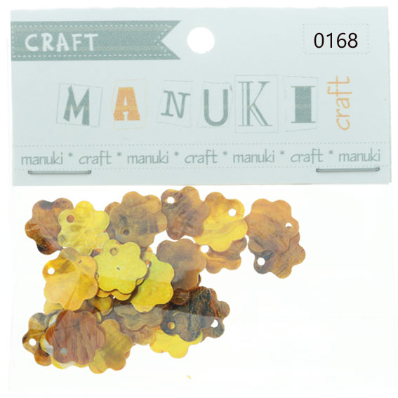 Guziki ozdobne perłowe MANUKI 0168 - 30szt