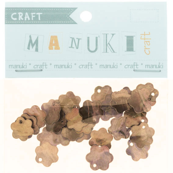 Guziki ozdobne perłowe MANUKI 0175 - 30szt