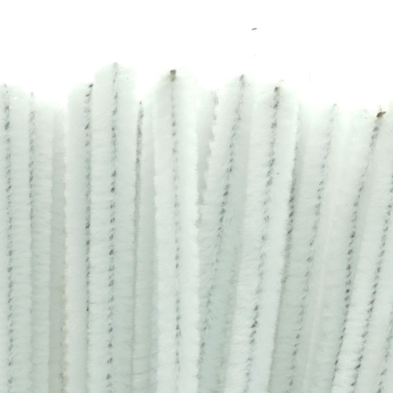 kosmate druciki manuki 0174 - 10szt. białe kosmate druciki manuki 0174 - 10szt. białe