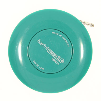 Centymetr krawiecki - turkusowy