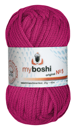 włóczka myboshi nr5 kol562 - różowa włóczka myboshi nr5 kol562 - różowa