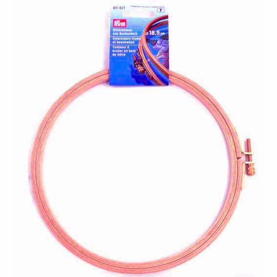 Tamborek hafciarski okrągły 19,0cm Prym 611677 drewniany