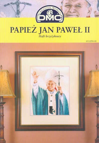 Wzory do haktu Papież Jan Paweł II DMC 0532ph