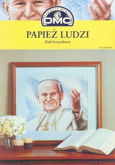 Wzory do haftu Papież ludzi DMC 0533ph
