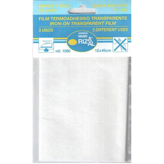 klej do tkanin w arkuszu Rizaal ref.1060 - 12x45cm